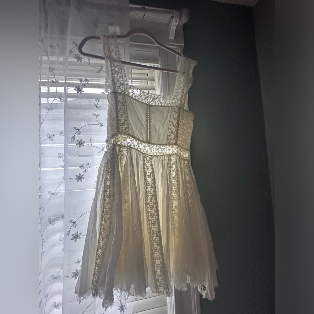 FREE PEOPLE white dress